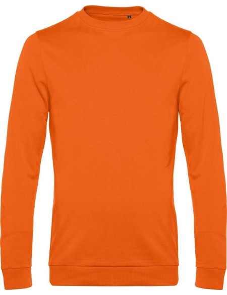 Pánská mikina bez kapuce #Set in - Pure orange L