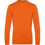 Pánská mikina bez kapuce #Set in - Pure orange 3XL