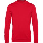 Pánská mikina bez kapuce #Set in - Červená 5XL