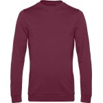 Pánská mikina bez kapuce #Set in - Burgundy XS