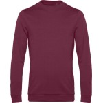 Pánská mikina bez kapuce #Set in - Burgundy XXL