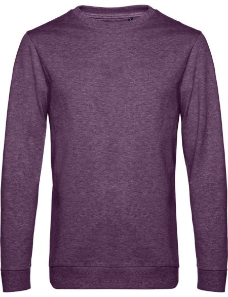Pánská mikina bez kapuce #Set in - Heather purple XS