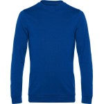Pánská mikina bez kapuce #Set in - Royal blue 3XL