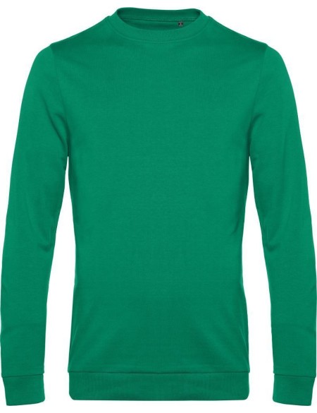 Pánská mikina bez kapuce #Set in - Kelly green S