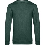Pánská mikina bez kapuce #Set in - Heather dark green XL