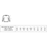 Pánská mikina bez kapuce #Set in - Heather grey 5XL