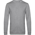 Pánská mikina bez kapuce #Set in - Heather grey 5XL