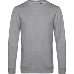 Pánská mikina bez kapuce #Set in - Heather grey 4XL
