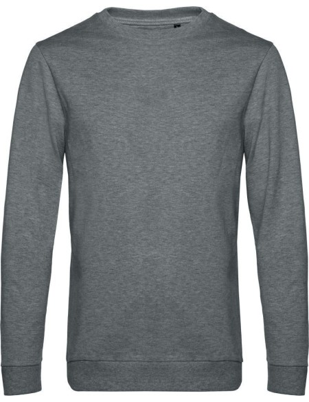 Pánská mikina bez kapuce #Set in - Heather mid grey XL