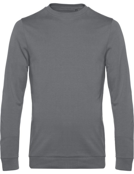 Pánská mikina bez kapuce #Set in - Elephant grey XS