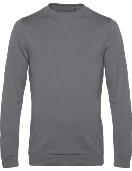 Pánská mikina bez kapuce #Set in - Elephant grey 3XL
