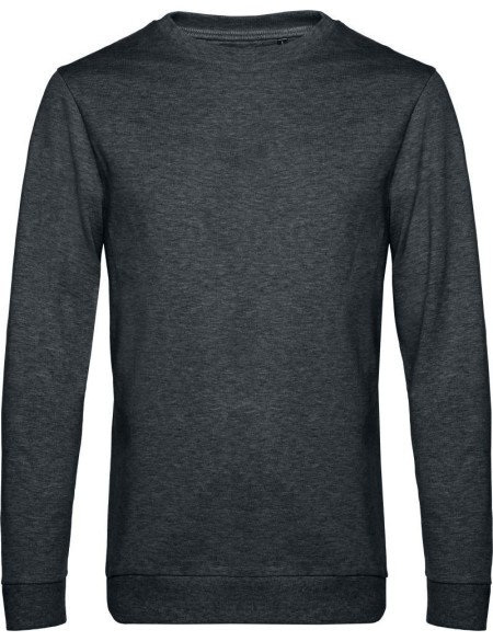 Pánská mikina bez kapuce #Set in - Heather asphalt S