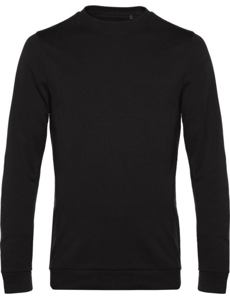 Pánská mikina bez kapuce #Set in - Black pure XS