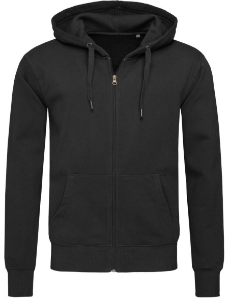 Pánská mikina s kapucí Stedman 5610 - Black opal 3XL