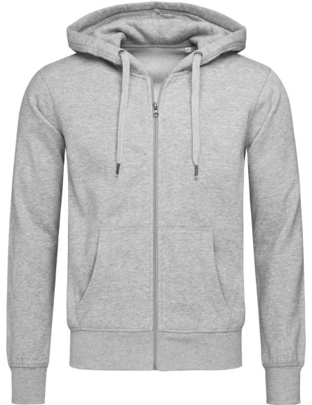 Pánská mikina s kapucí Stedman 5610 - Grey heather M