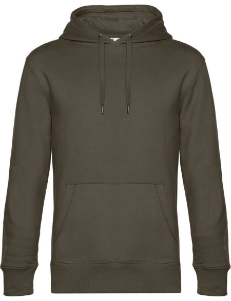 Pánská mikina s kapucí KING Hooded - Khaki XL