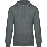 Pánská mikina s kapucí KING Hooded - Heather mid grey M