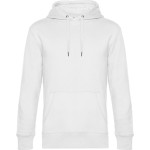 Pánská mikina s kapucí KING Hooded - Bílá M