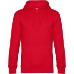 Pánská mikina s kapucí KING Hooded - Červená L