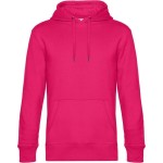 Pánská mikina s kapucí KING Hooded - Magenta pink XXL