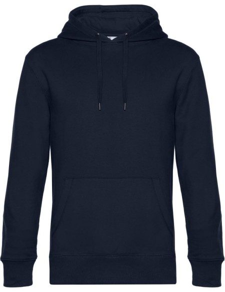 Pánská mikina s kapucí KING Hooded - Navy blue XS