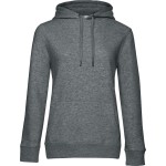 Dámská mikina s kapucí KING Hooded - Heather mid grey L