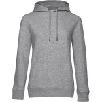 Dámská mikina s kapucí KING Hooded - Heather grey 3XL