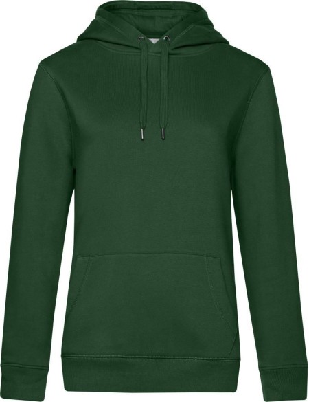 Dámská mikina s kapucí KING Hooded - Bottle green XS
