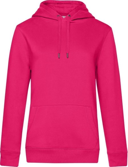 Dámská mikina s kapucí KING Hooded - Magenta pink XXL