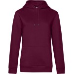 Dámská mikina s kapucí KING Hooded - Dark cherry M