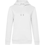 Dámská mikina s kapucí KING Hooded - Bílá S