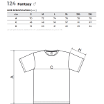 Pánské sportovní tričko FANTASY - Bílá XL