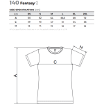 Dámské sportovní tričko FANTASY - Mátová XL