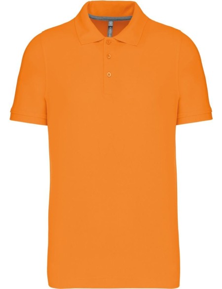 Pánská polokošile Kariban K241 - Oranžová S
