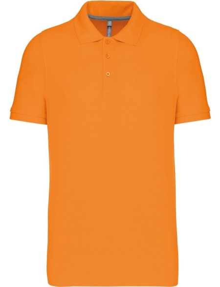 Pánská polokošile Kariban K241 - Oranžová M