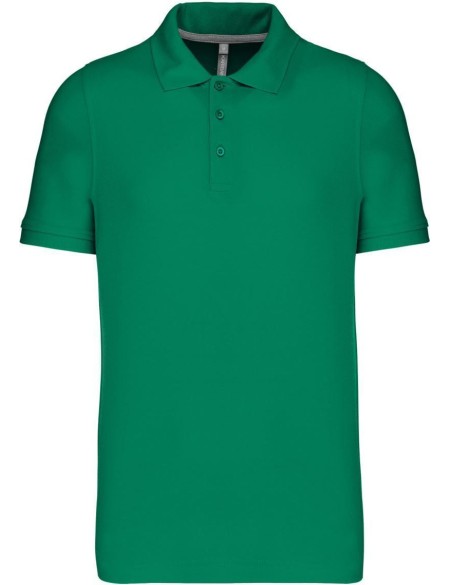 Pánská polokošile Kariban K241 - Kelly green 4XL