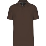 Pánská polokošile Kariban K241 - Chocolate L