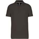 Pánská polokošile Kariban K241 - Dark grey 3XL