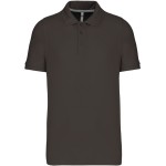 Pánská polokošile Kariban K241 - Dark grey 3XL
