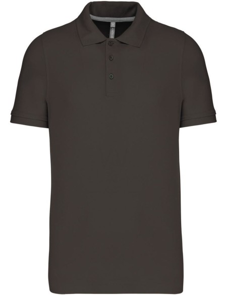 Pánská polokošile Kariban K241 - Dark grey 3XL