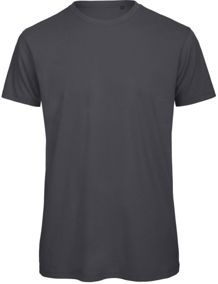 Pánské tričko B+C Inspire T z bio bavny - Dark grey L
