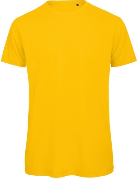 Pánské tričko B+C Inspire T z bio bavny - Gold L