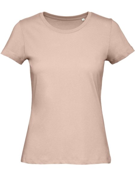 Dámské tričko B+C Inspire T z bio bavlny - Millennial pink XS
