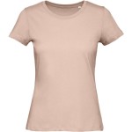 Dámské tričko B+C Inspire T z bio bavlny - Millennial pink M