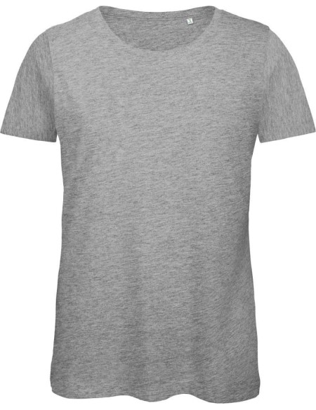 Dámské tričko B+C Inspire T z bio bavlny - Sport grey M