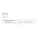 Dámské tričko B+C Inspire T z bio bavlny - Sport grey XXL