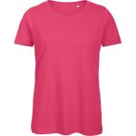 Dámské tričko B+C Inspire T z bio bavlny - Fuchsia S