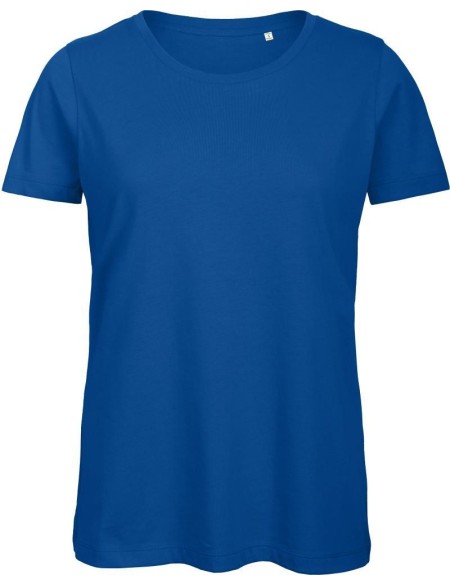 Dámské tričko B+C Inspire T z bio bavlny - Royal blue XS