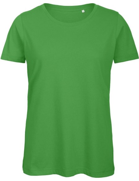 Dámské tričko B+C Inspire T z bio bavlny - Real green XS