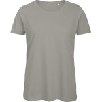 Dámské tričko B+C Inspire T z bio bavlny - Light grey S